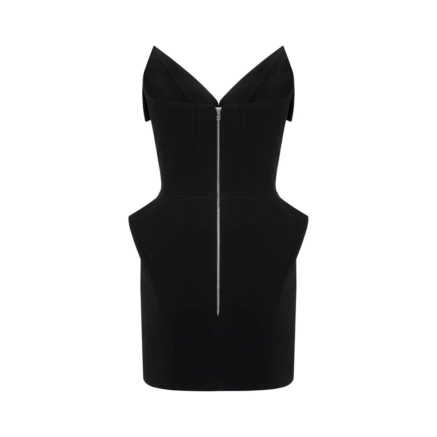 Alba Siyah Korse Mini Elbise