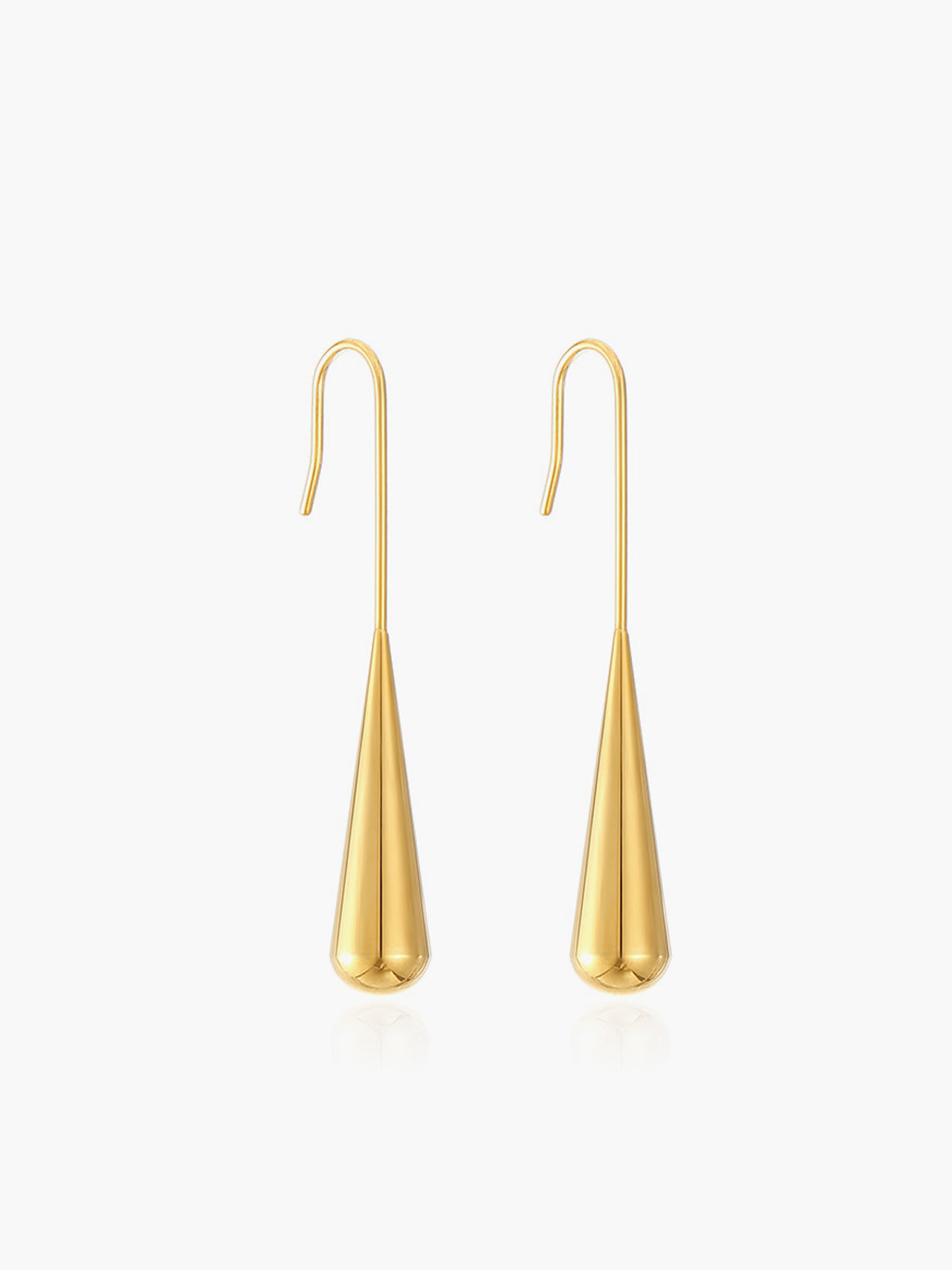 Minimalist Su Damlası Kolye Küpe