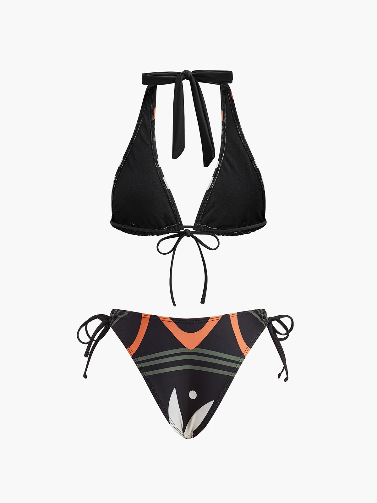 Askılı, Arkadan Bağlamalı Bikini Takımı