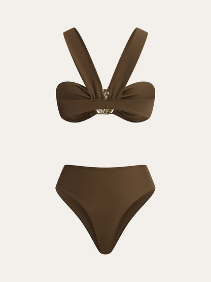 Metal Dekorlu Bikini Takımı