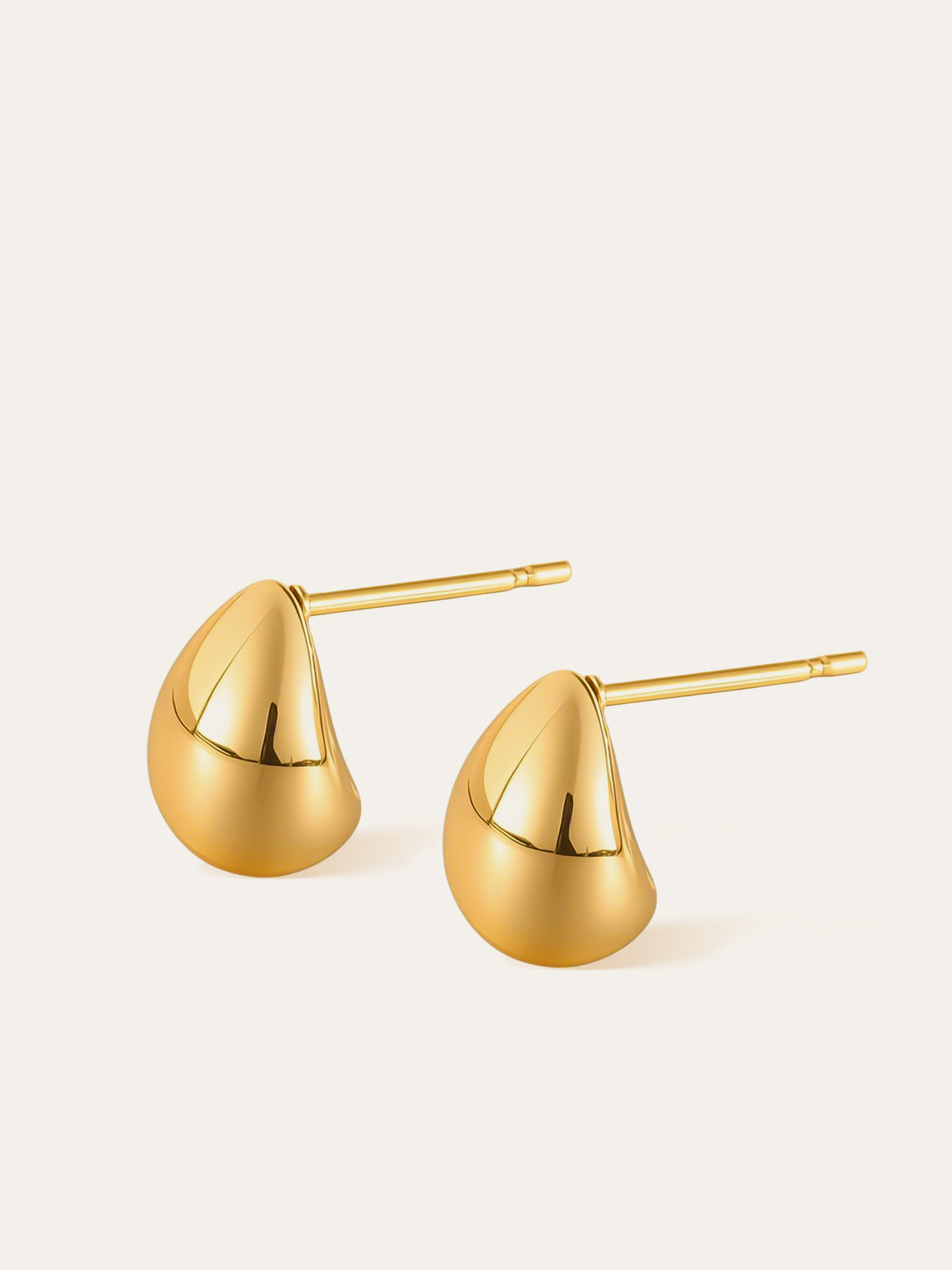 Minimalist Damla Şekilli Küpe