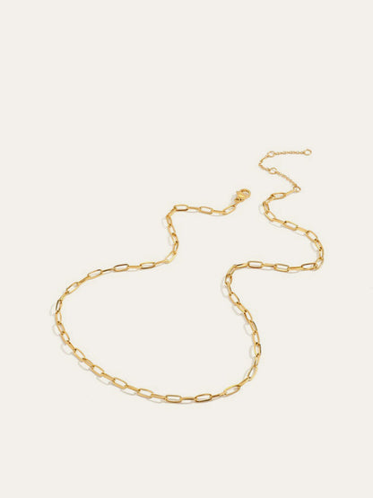 Oval Bağlantılı Kolye