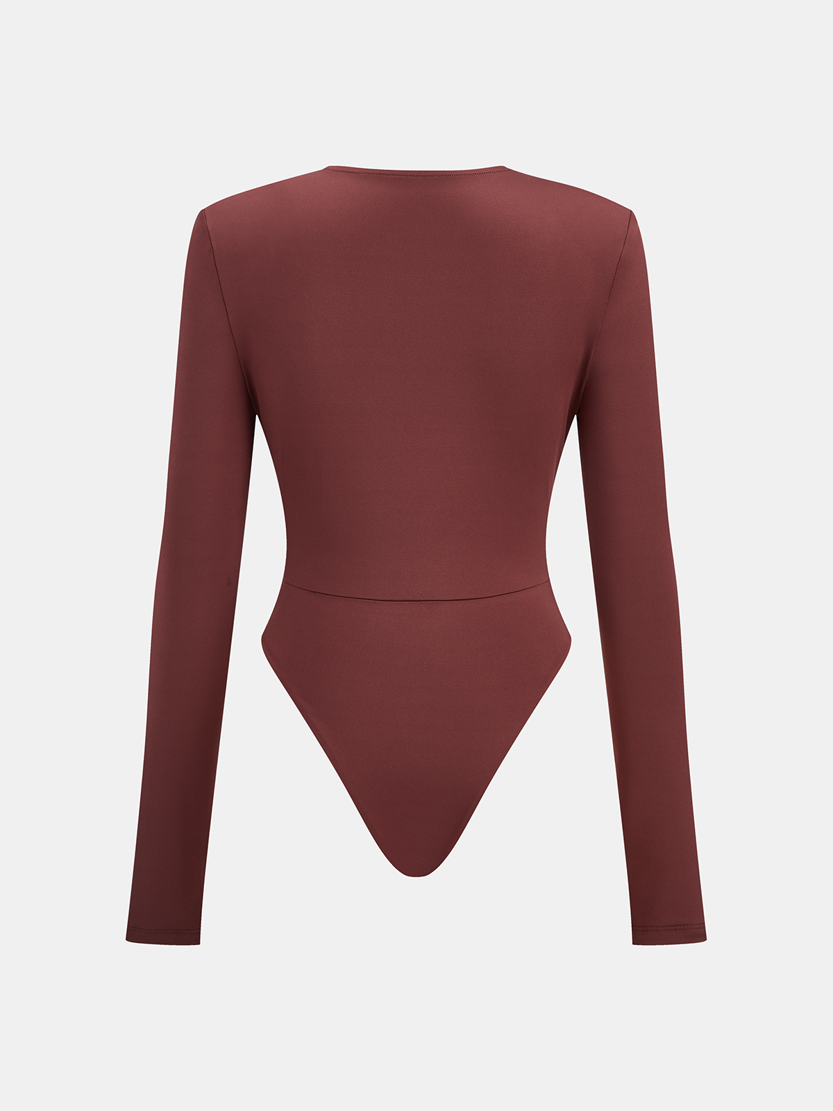 Bol Kesimli, Omuzları Dökümlü, Derin Dekolteli Bodysuit