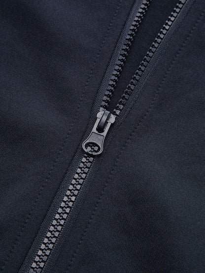 Dörtlü Çizgili Kısa Kesimli Sweatshirt