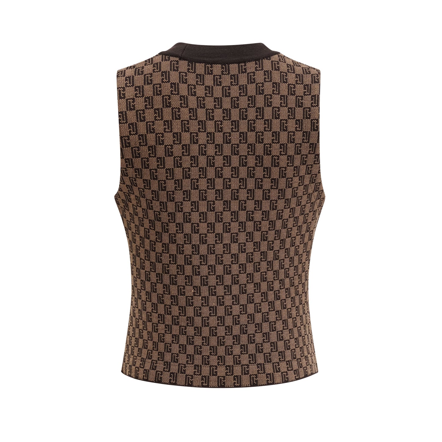 Cyrielle Monogram Jakarlı Üst ve Pantolon Takımı