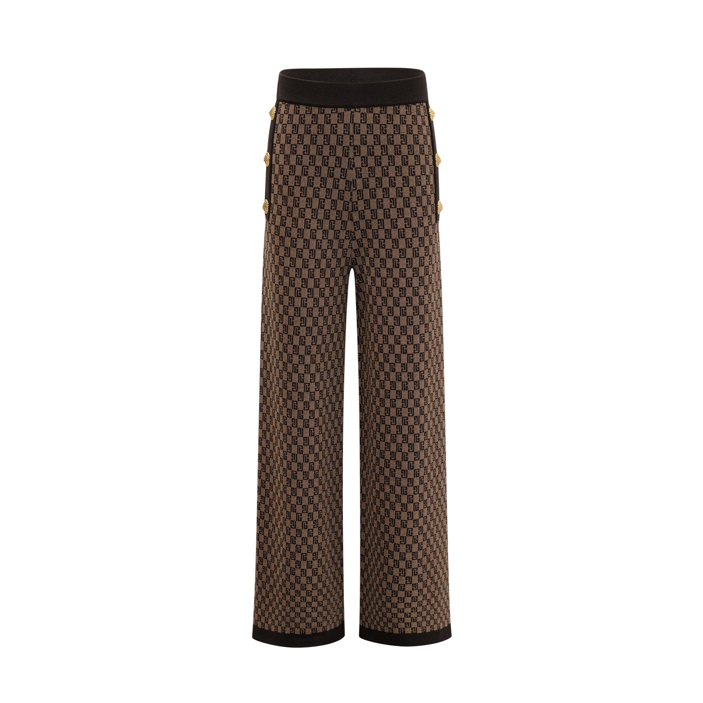 Cyrielle Monogram Jakarlı Üst ve Pantolon Takımı