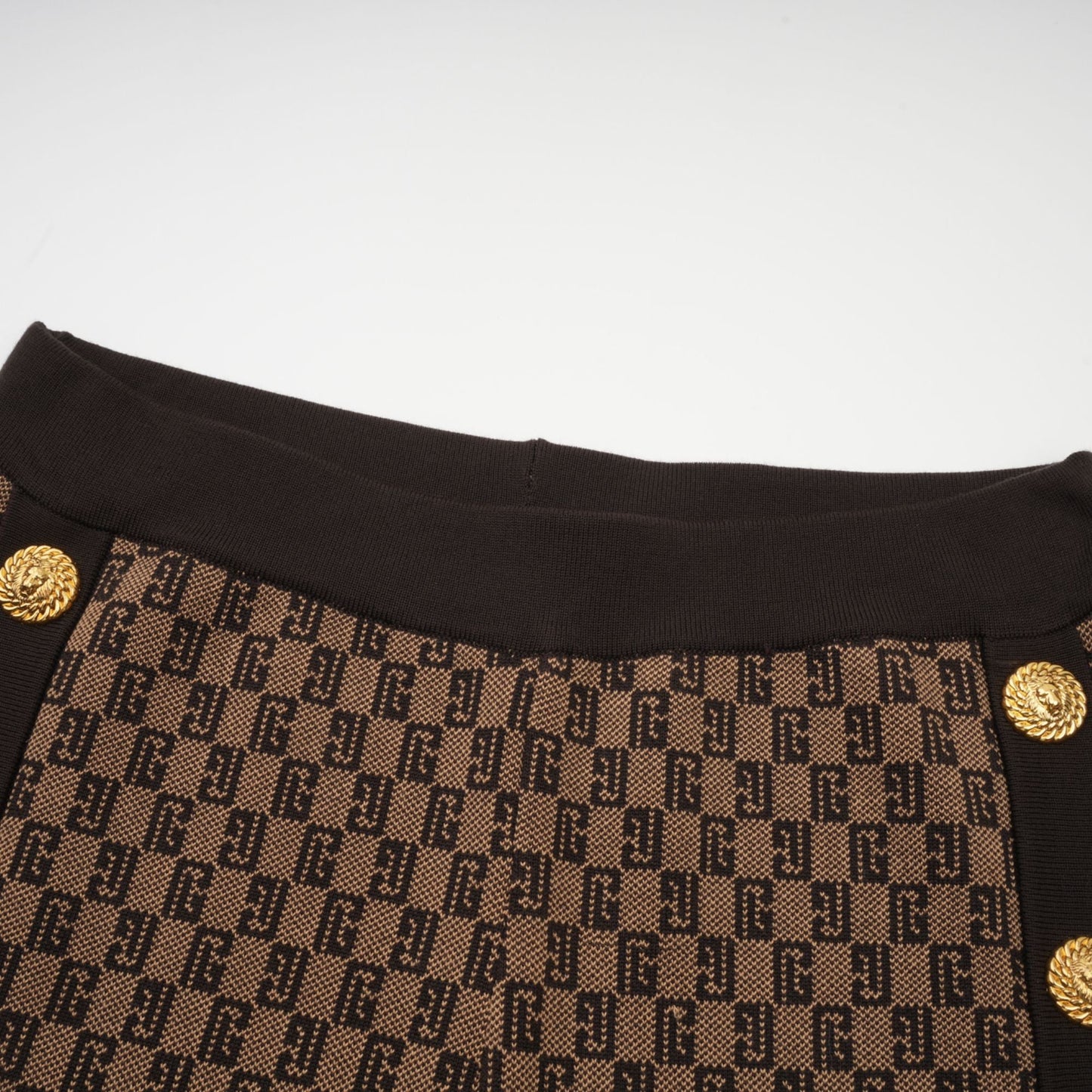 Cyrielle Monogram Jakarlı Üst ve Pantolon Takımı