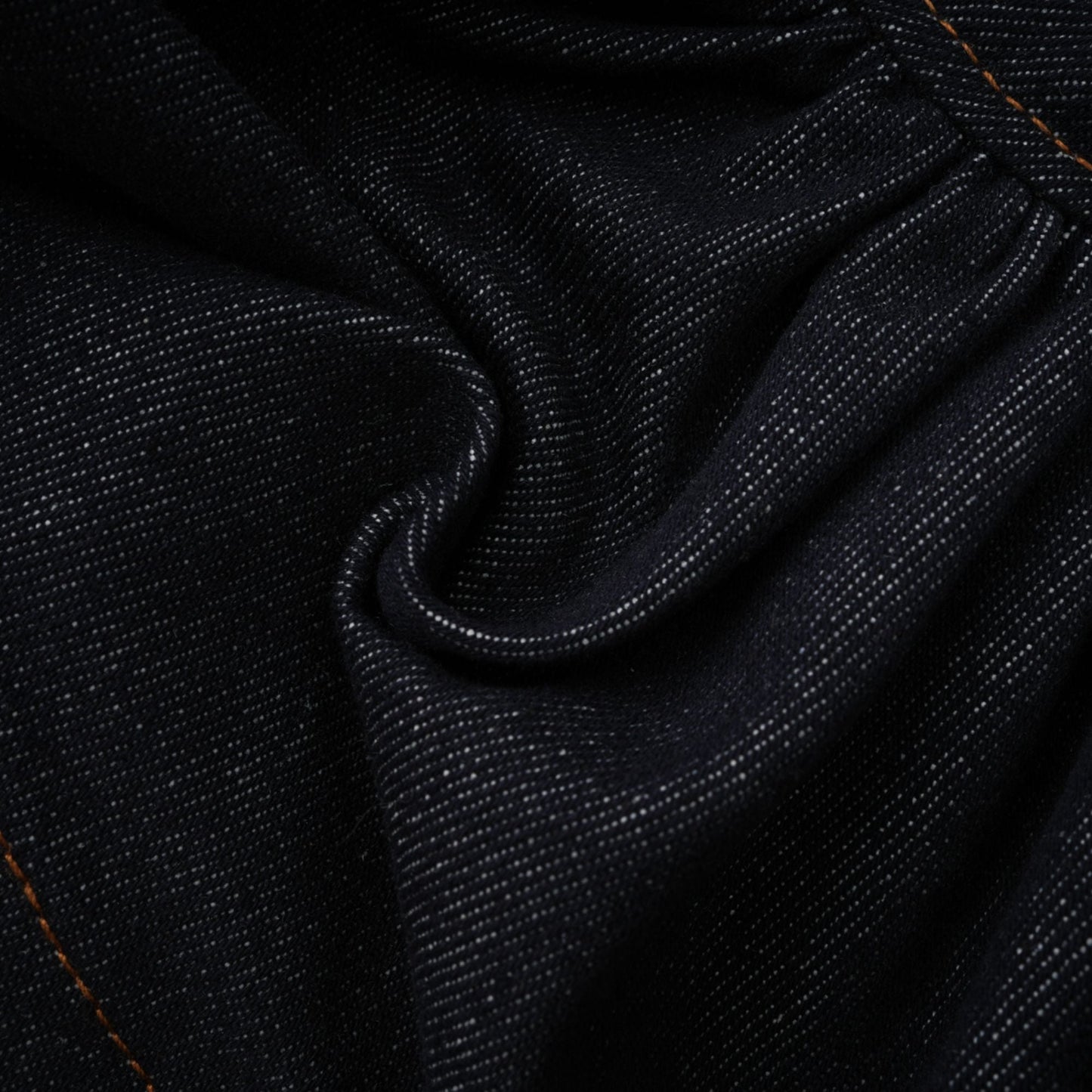 Florence Indigo Mavi Fırfırlı Denim Mini Etek