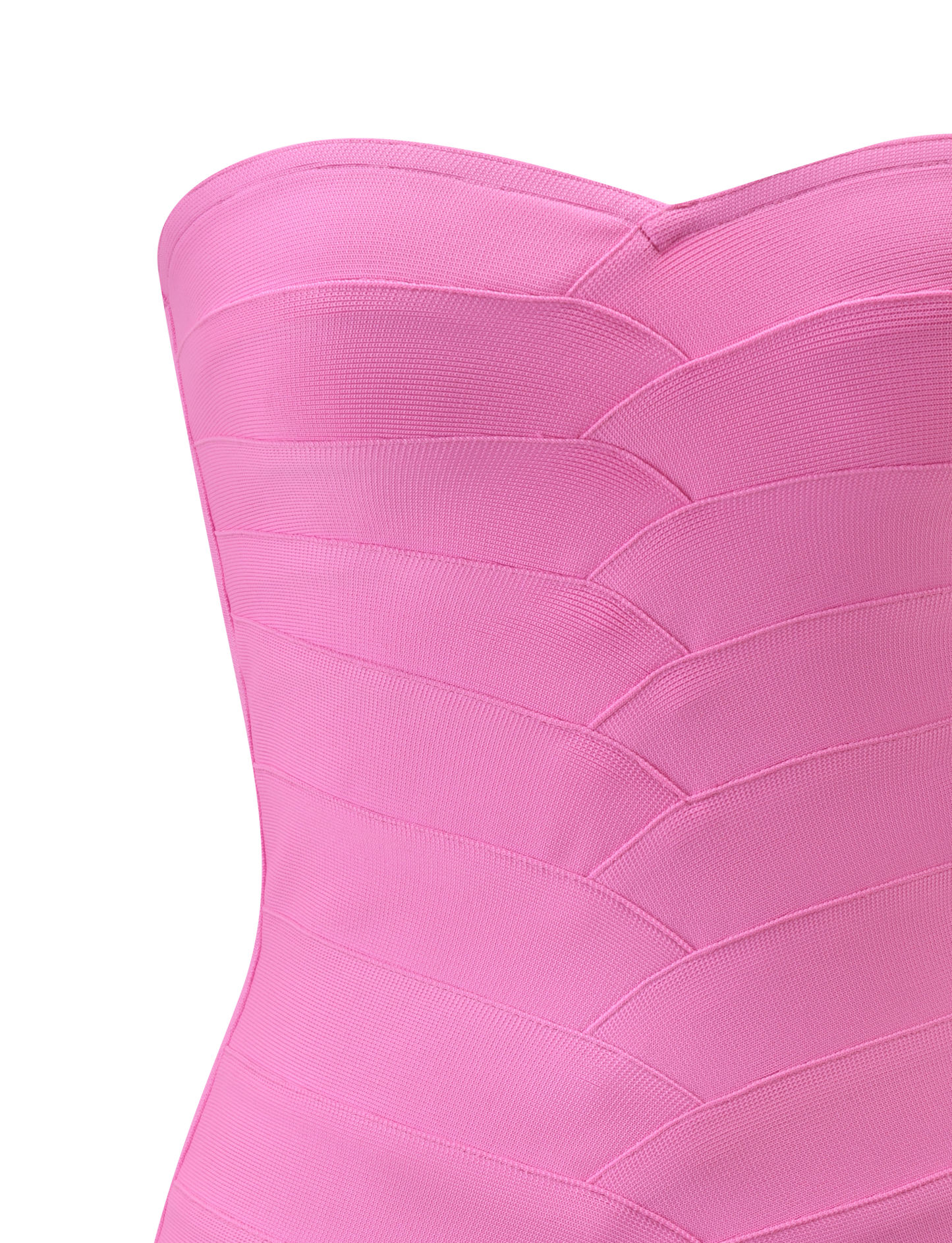 NIYA BANDAGE ELBİSE - PEMBE