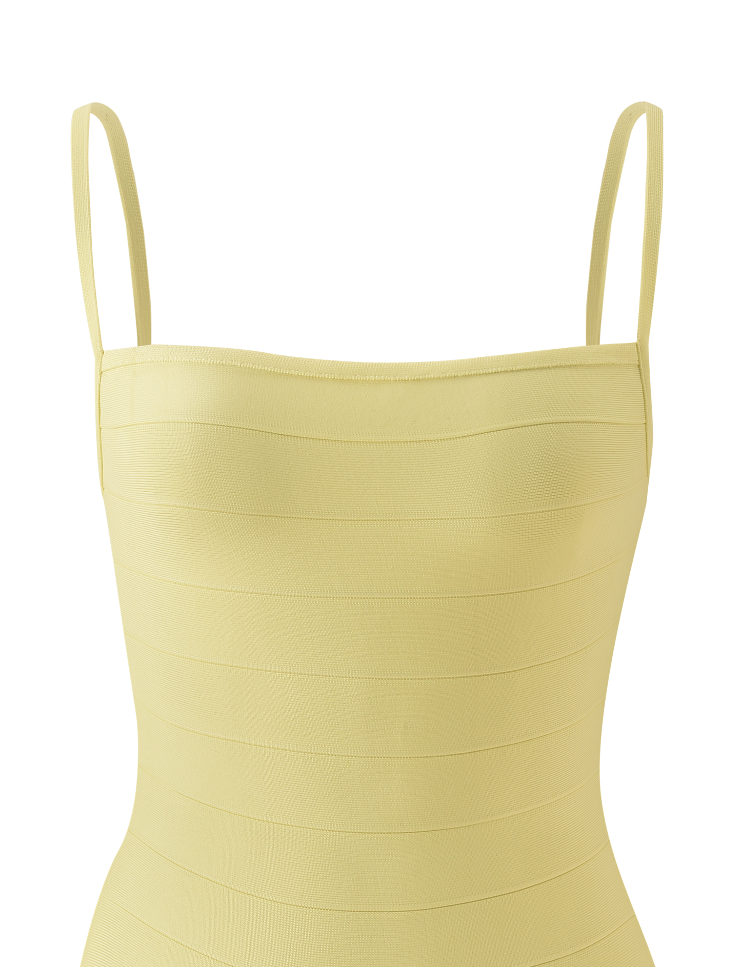 MIDORI BANDAGE ELBİSE - SARI