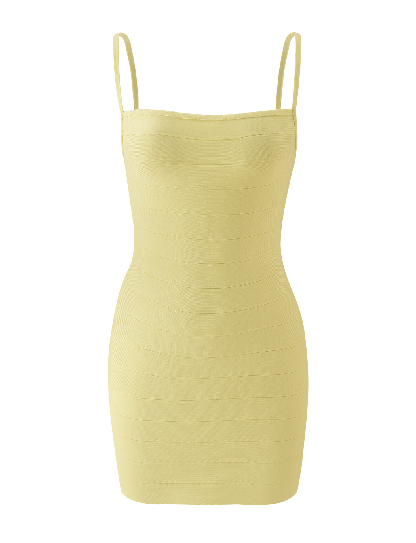 MIDORI BANDAGE ELBİSE - SARI