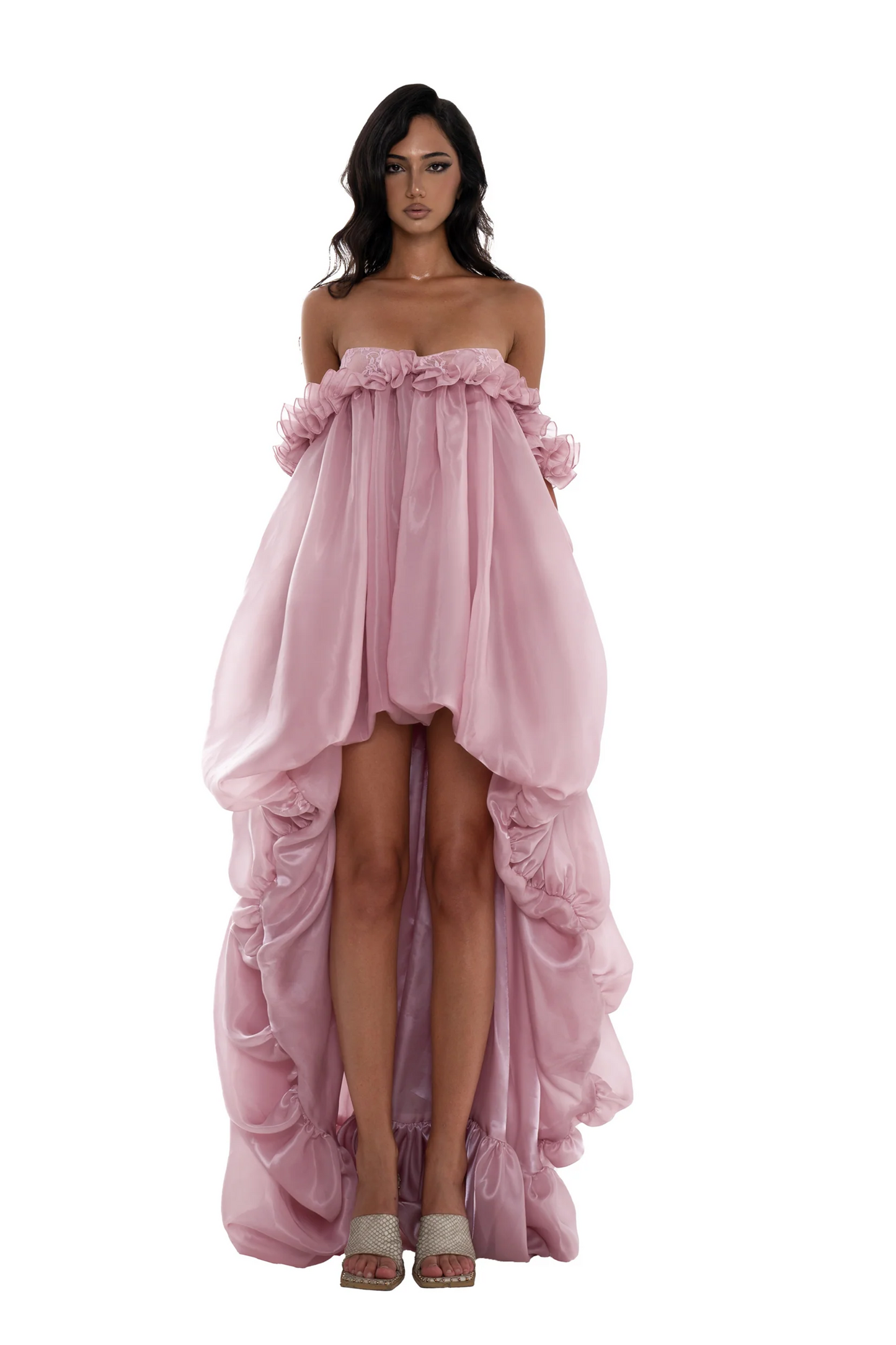 Brookly Pembe Elbise