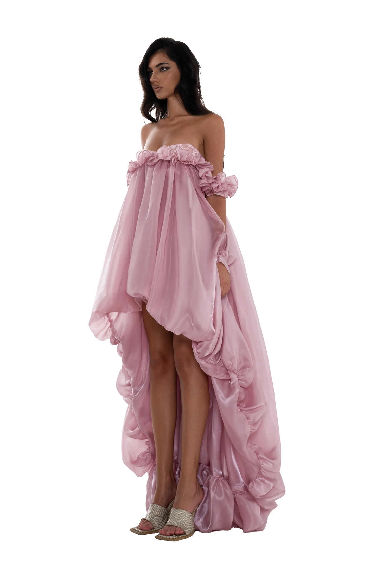 Brookly Pembe Elbise